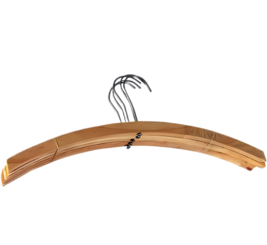 Wooden Clothes Hangers - Pack of 5