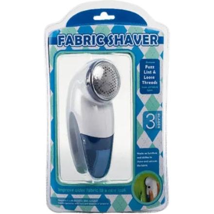 Lint Remover - Large Size Head - 3 Blades - Battery Operated