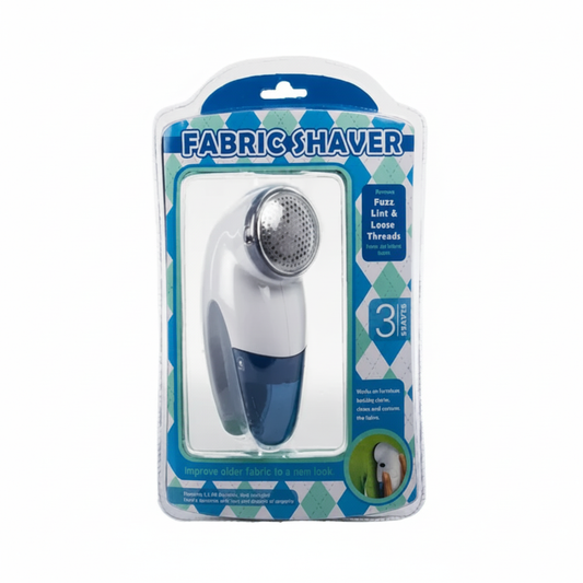 Lint Remover - Large Size Head - 3 Blades - Battery Operated