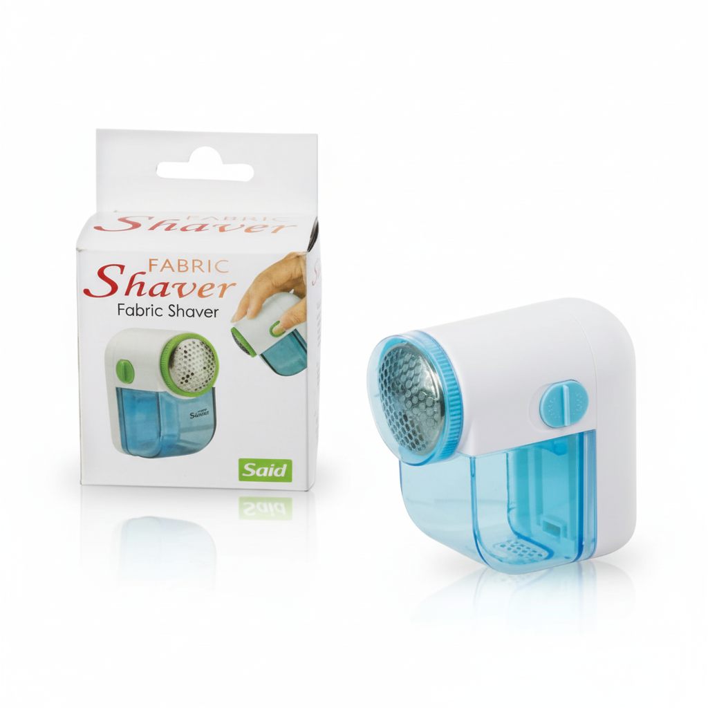 Lint Remover, Battery Operated, uses 2 Penlight Batteries - Various Colours