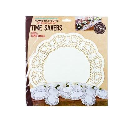 Paper Doilies - 27 cm Diameter - Pack of 10