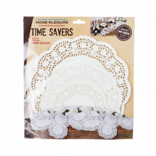 Paper Doilies - Assortment - 6 Pieces - 3 Sizes