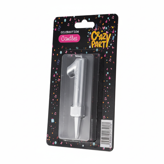 Candles Birthday Large Foil Number 1