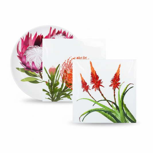 Paper Canvas Plaque - Assorted Designs - 30 x 30 cm