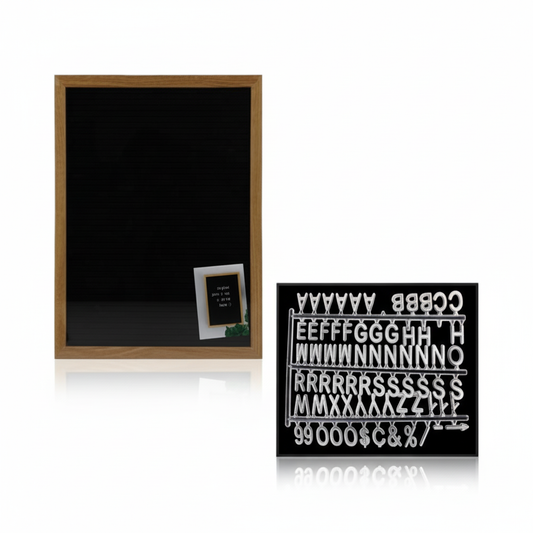 Plaque Plastic Letter Board - 40 x 30 cm