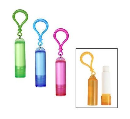 Lip Balm Tube with Key Ring - 4.5g