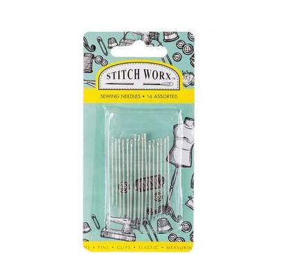 Sewing Needles Assortment - Card of 16