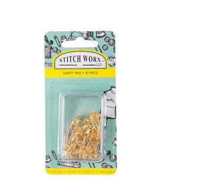 Safety Pins - 50 Pieces - Small