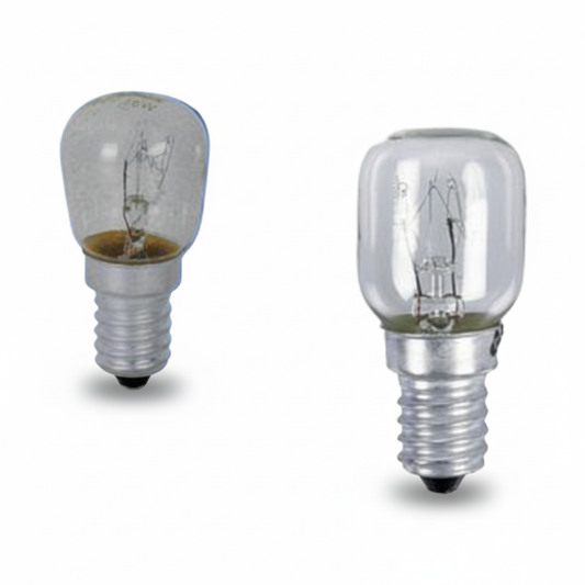 Globe Pygmy Bulb Small Edison Screw - 25 Watt x 15 Watt - Oven