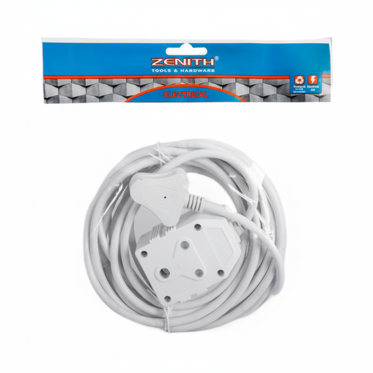 Extension Cord - 5 Meter - With Double Janus