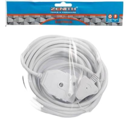 Extension Cord - 10 meters - With Double Janus