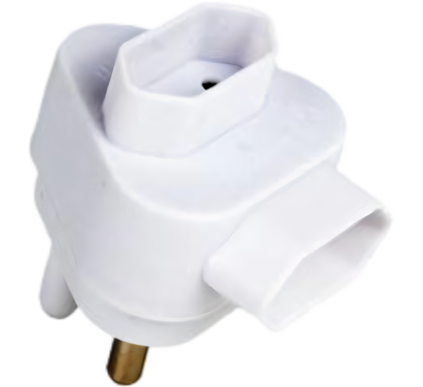 Plug Adaptor - 2 x 2 Pin - Euro