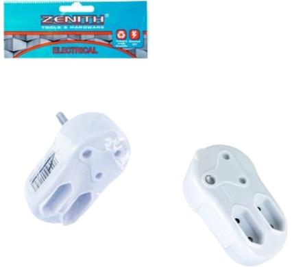 3 Way Adaptor - 1 x 16 Amp - 2 x 5 Amp 2 Pin