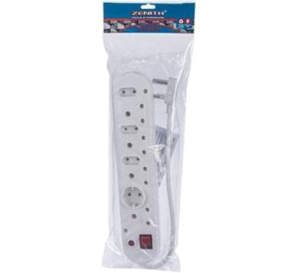 Switched Multiplug and Cord - 4 x 16 amp - 4 x 5 amp 2 Pin