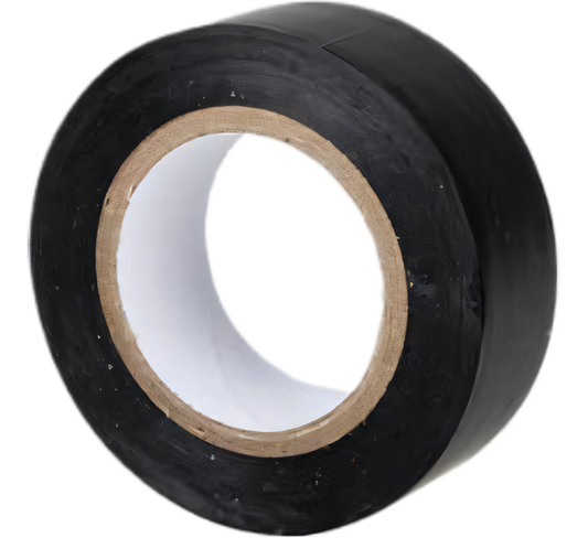 Black Insulation Tape - Bulk Pack of 10 Rolls - 19 mm x 10 m