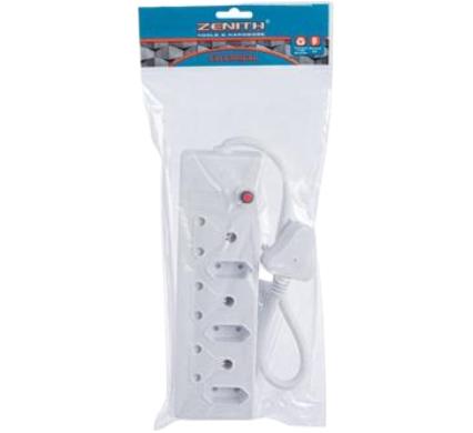 6 Way Multiplug and Cord - 3 x 16 amp - 1 x 5 amp 2 Pin