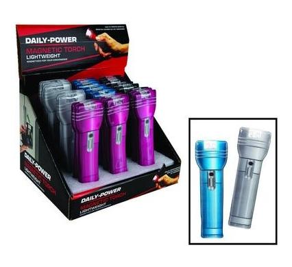 Cardboard Thin LED Torch with Magnet - Assorted Colours