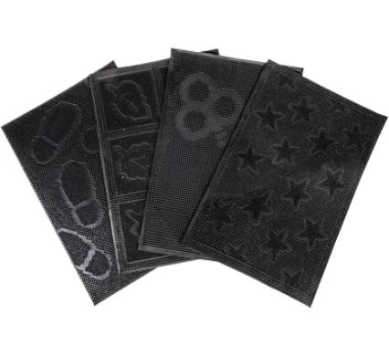 Rubber Pin Doormat - 40 cm x 60 cm - 6 mm Pin