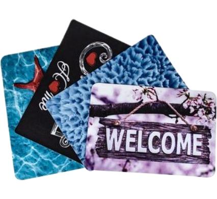 Printed Doormat - Non-Woven Rubber - 40 x 60 cm