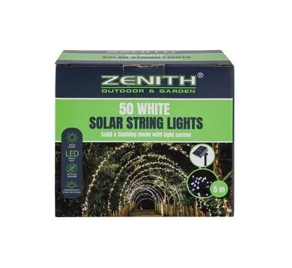 Solar Garden Light - String of 50