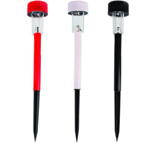 Plastic Solar Garden Light in Various Colours (35 cm)