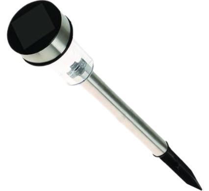 Solar Garden Light - 35 cm - Stainless Steel