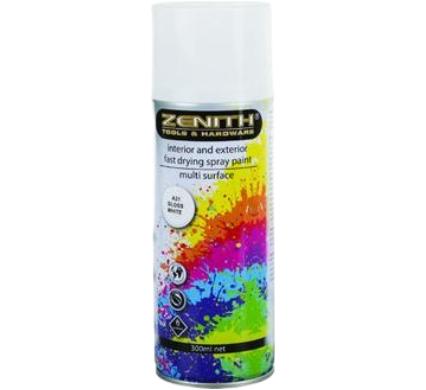 Spray Paint - 300 ml Net - Gloss White