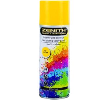 Spray Paint - 300 ml Net Weight - Yellow
