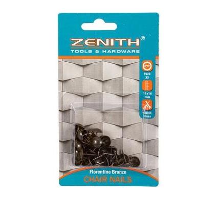 Nails Chair - 11 mm x 16 mm - Bronze - 35 Piece