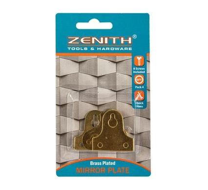 Mirror Plate - Brass - Plastic - Card 4