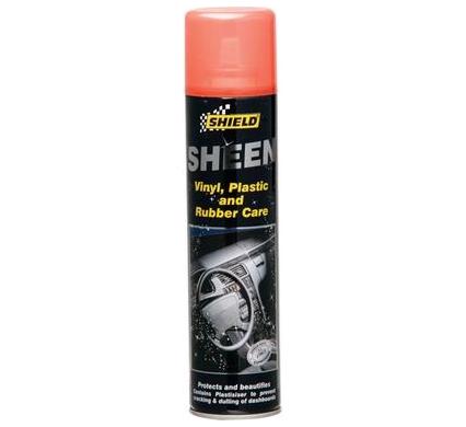 Shield Sheen Vinyl and Rubber Cleaner - 300ml - Musk