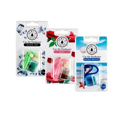 Car Air Freshener Bottle - 9 ml - Assorted