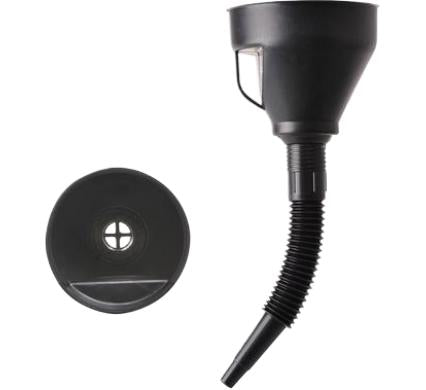 Funnel for Petrol or Oil - 38 cm - With Filter