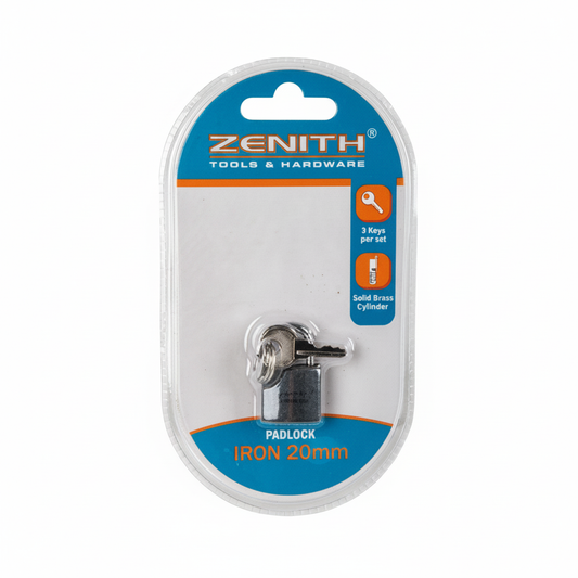 Zenith Iron Padlock - 20 mm