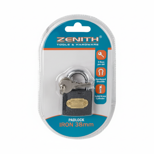 Zenith Iron Padlock - 38 mm