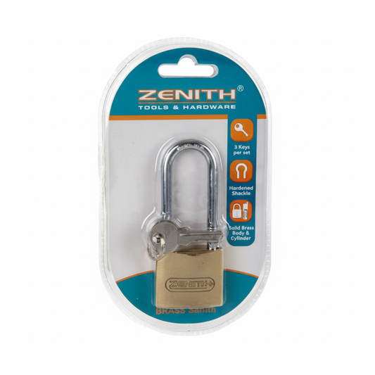 Padlock Brass - 38 mm Long Shackle