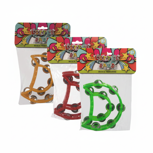 Tambourine with Assorted Colours (15 cm)