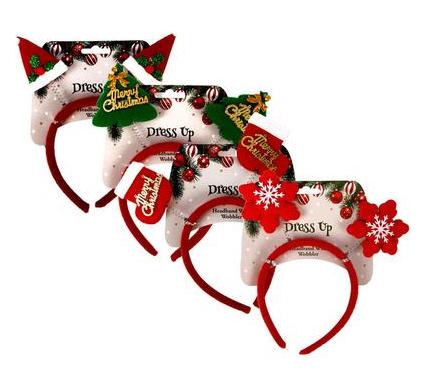 Santa Claus Headband - Assorted