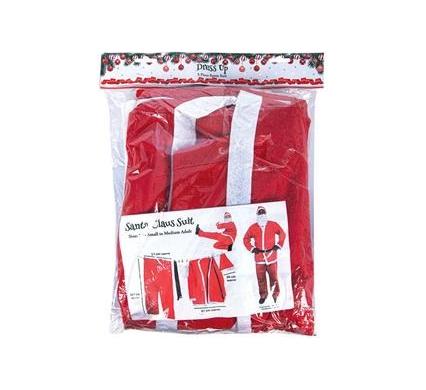 Santa's Suit - 5 Piece Set - Adult Size