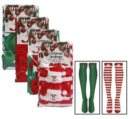 Christmas Dress Up Stockings - 68 cm - Assorted