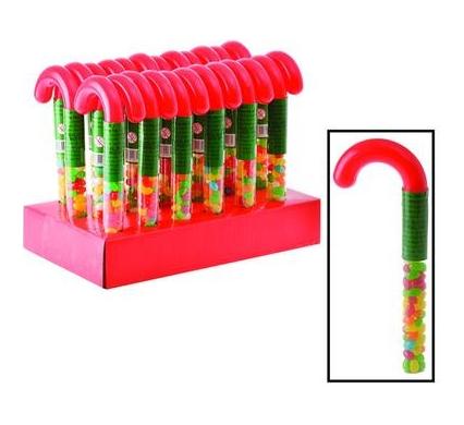 Christmas Confectionery Candy Cane - Bulk Pack of 24 - 24 cm