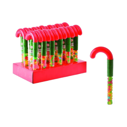 Christmas Confectionery Candy Cane in a Bulk Pack of 24 (24 cm)