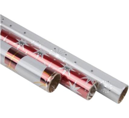 Christmas Stationery Gift Wrap - Shiny - 1 Meter x 700 mm