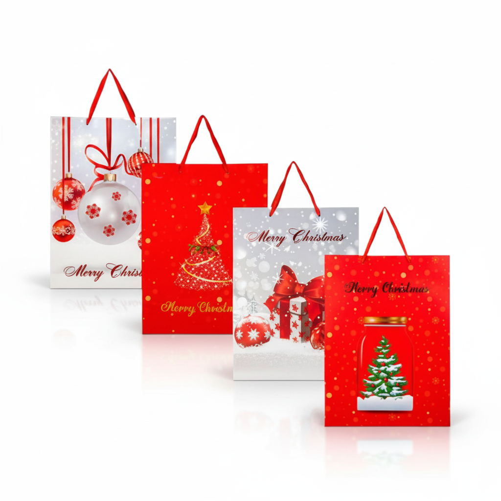 Jumbo Christmas Gift Bag - Assorted (31 cm x 42 cm)