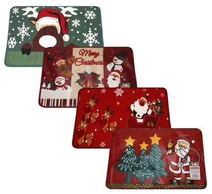 Christmas Sundry Door Mat - 58 x 38 cm