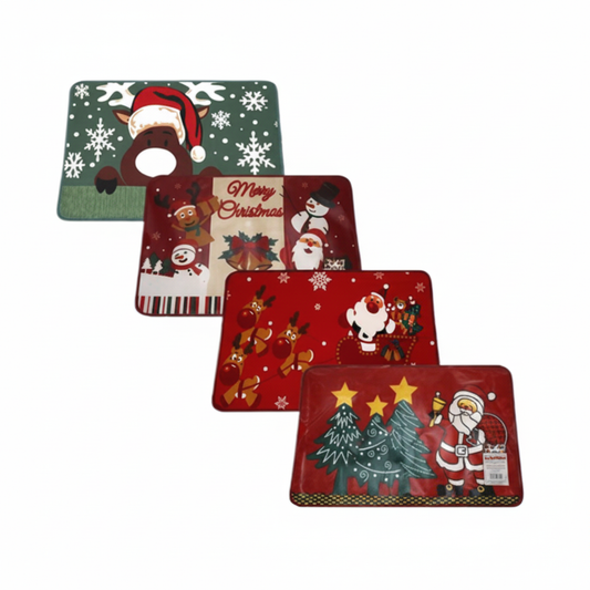 Christmas Sundry Door Mat - 58 x 38 cm - Assorted Designs