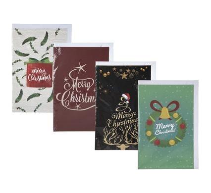Christmas Cards with Envelopes - Singles - Assorted