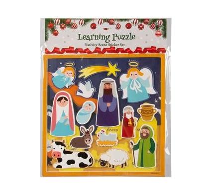 Christmas Stationery Sticker Playboard
