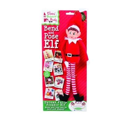 Poseable Naughty Elf Doll - 30cm