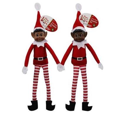 Christmas Elf Naughty - 30 cm